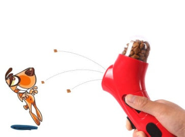 Pet Food Catapult Launcher Toy